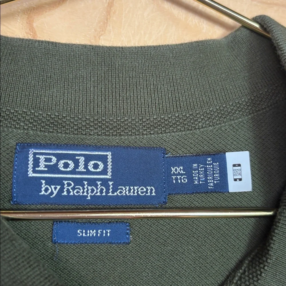 Polo Ralph Lauren green‎ polo shirt XXL